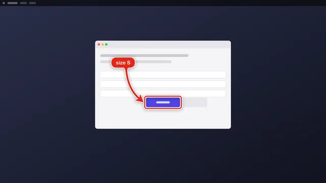 A small arrow